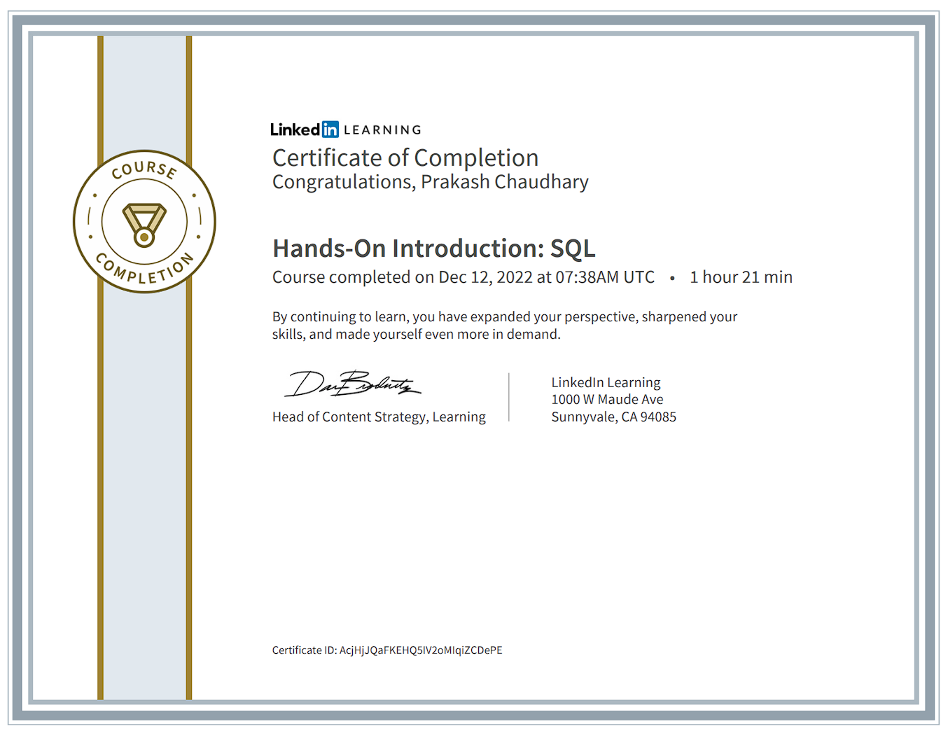Hands-On Introduction: SQL